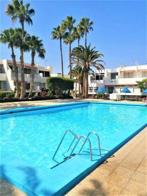 Cozy One Bedroom Apartment With Spacious Terrace. Pool And Garden View Costa Del Silencio Exterior photo