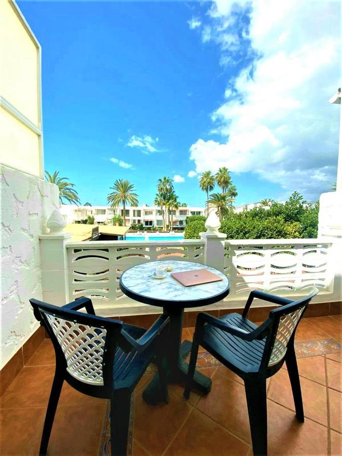 Cozy One Bedroom Apartment With Spacious Terrace. Pool And Garden View Costa Del Silencio Exterior photo